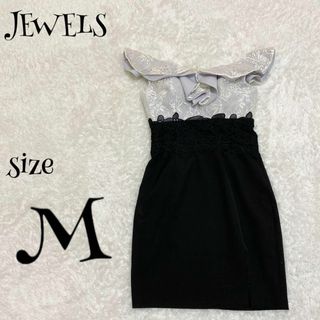 ジュエルズ(JEWELS)のJewels ジュエルズ ☆ キャバドレス ナイトドレス ミニドレス レース(ナイトドレス)