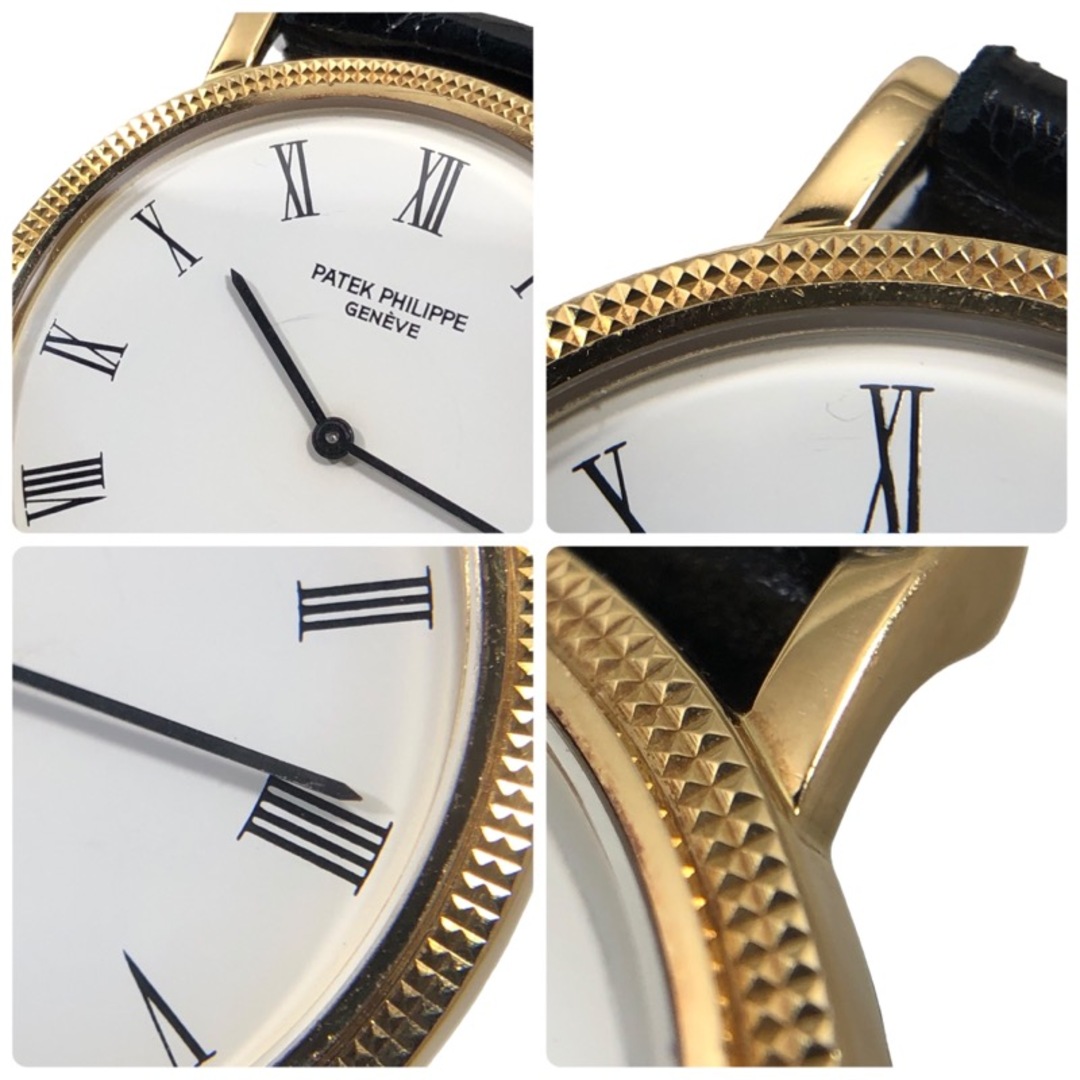 PATEK PHILIPPE(パテックフィリップ)の　パテック・フィリップ PATEK PHILIPPE カラトラバ 3520/D K18YG/革ベルト 手巻き メンズ 腕時計 メンズの時計(その他)の商品写真
