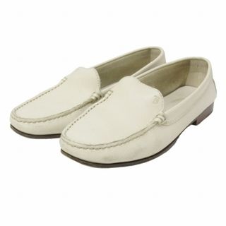 トッズ(TOD'S)のトッズ ドライビングシューズ ローファー ロゴ 36 1/2 約23.5cm(ローファー/革靴)