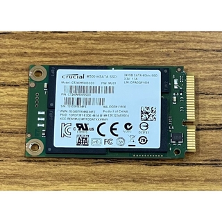 クルーシャル(crucial)のCrucial M500内蔵型SSD 240GB  CT240M500SSD3 (PCパーツ)