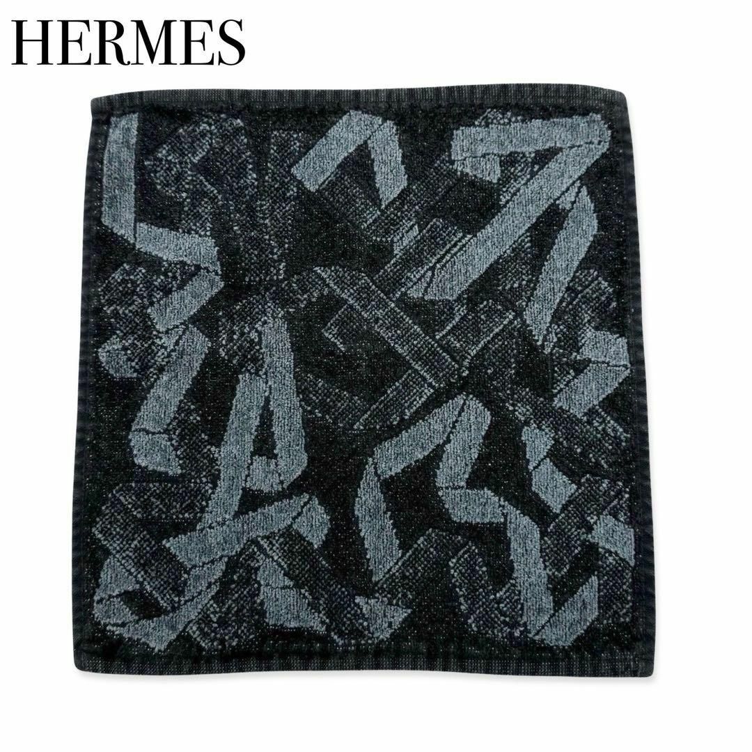 Hermes(エルメス)のエルメス ハンカチ コットン×シルク ハンド タオルハンカチ レディース メンズ レディースのファッション小物(ハンカチ)の商品写真