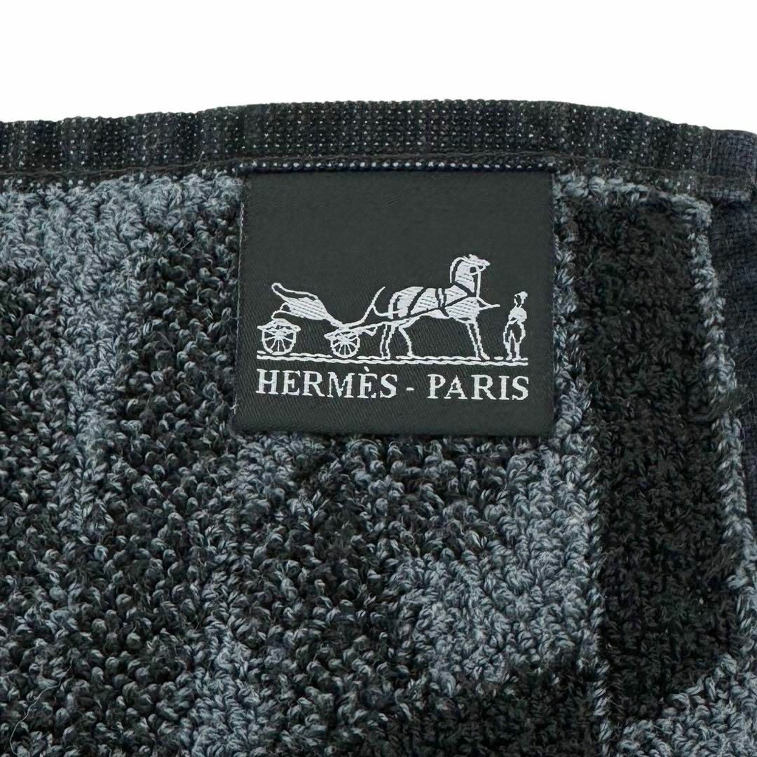 Hermes(エルメス)のエルメス ハンカチ コットン×シルク ハンド タオルハンカチ レディース メンズ レディースのファッション小物(ハンカチ)の商品写真