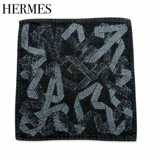 エルメス(Hermes)のエルメス ハンカチ コットン×シルク ハンド タオルハンカチ レディース メンズ(ハンカチ)