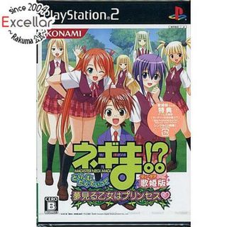 プレイステーション2(PlayStation2)のネギま！？ どりーむたくてぃっく 夢見る乙女はプリンセス 歌姫版　PS2(家庭用ゲームソフト)