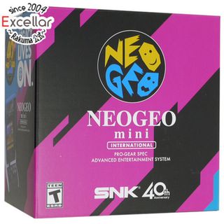 エスエヌケイ(SNK)のSNKプレイモア　NEOGEO mini(ネオジオ ミニ) インターナショナル版 元箱あり(家庭用ゲーム機本体)