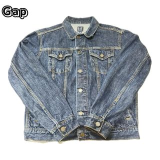 GAP - ギャップ　デニムジャケット　Gジャン　紺　S ヴィンテージ風