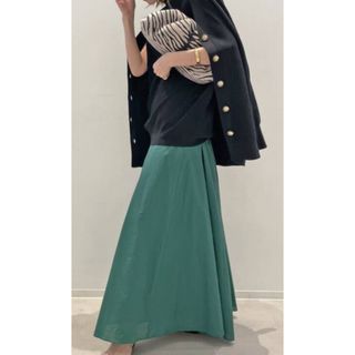 アパルトモンドゥーズィエムクラス(L'Appartement DEUXIEME CLASSE)の【HAVEL studio】N/C BACK FLARE SKIRT(ロングスカート)