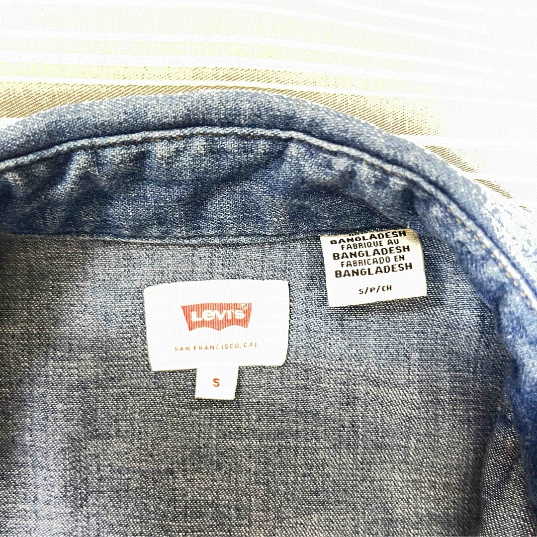 Levi's(リーバイス)のリーバイス　デニムジャケット　Gジャン　ブルー　S メンズのジャケット/アウター(Gジャン/デニムジャケット)の商品写真