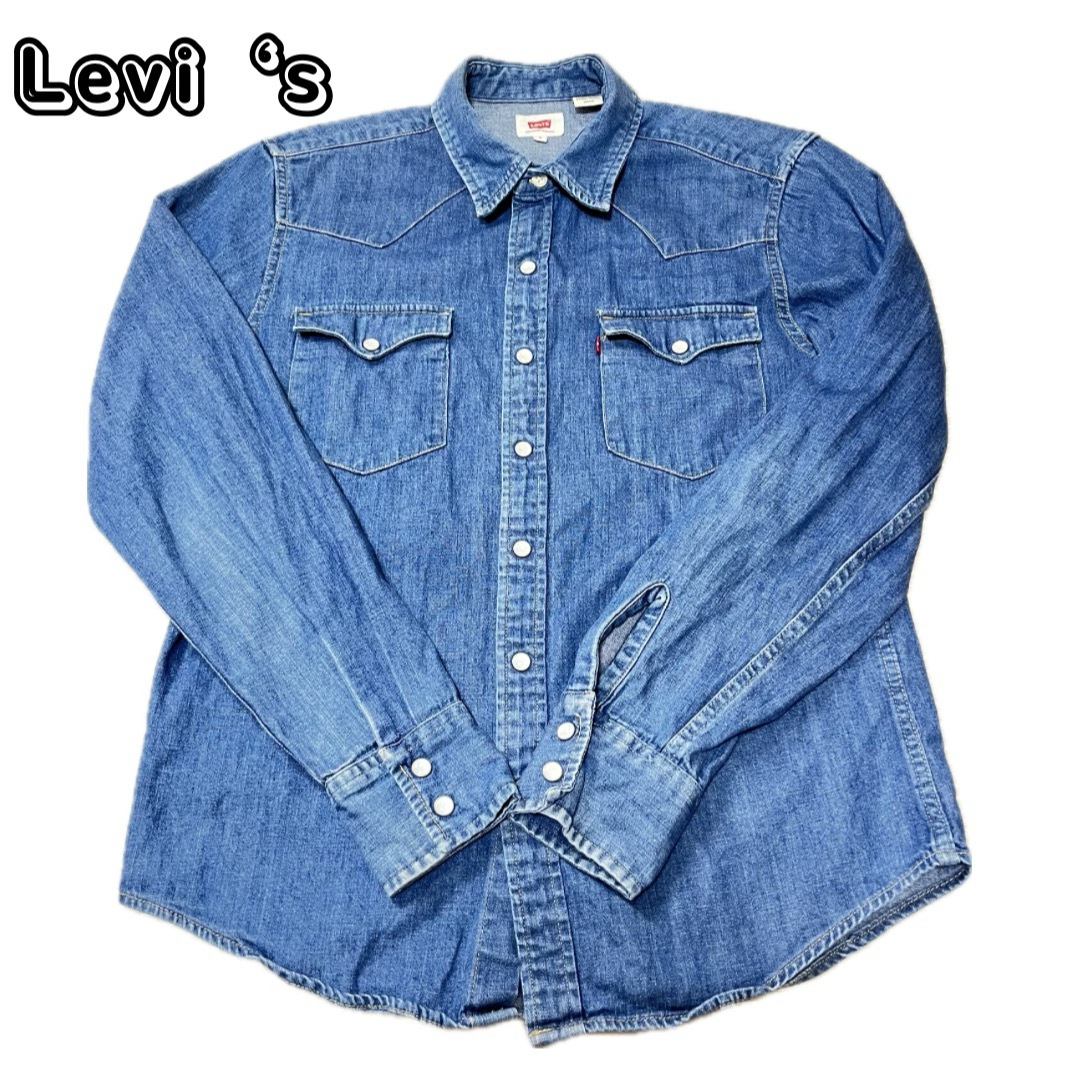 Levi's(リーバイス)のリーバイス　デニムジャケット　Gジャン　ブルー　S メンズのジャケット/アウター(Gジャン/デニムジャケット)の商品写真