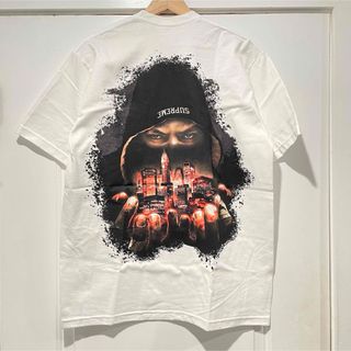 クロムハーツ(Chrome Hearts)のSupreme fighter t 白 M シュプリーム ファイター 2023(Tシャツ/カットソー(半袖/袖なし))