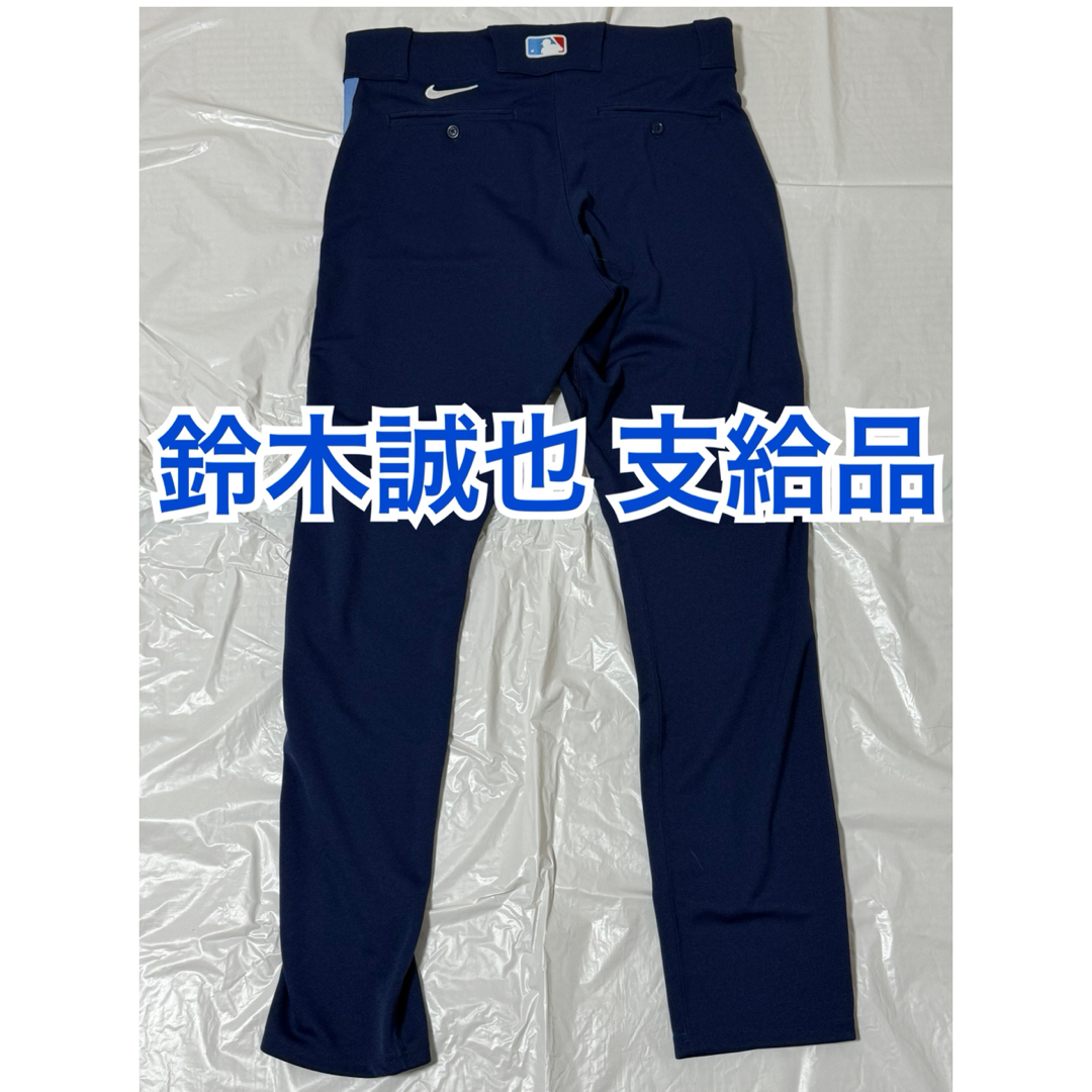 NIKE - カブス 鈴木誠也 2022年 支給品 実使用 ズボン シティ NIKE - カブス 鈴木誠也 2022年 支給品 実使用 ズボン シティ