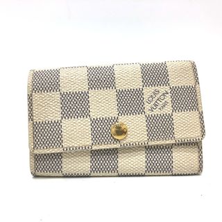 ルイヴィトン(LOUIS VUITTON)のルイヴィトン LOUIS VUITTON ミュルティクレ6 N61745 ダミエアズール 6連キーケース  キーケース ダミエアズールキャンバス ホワイト(その他)