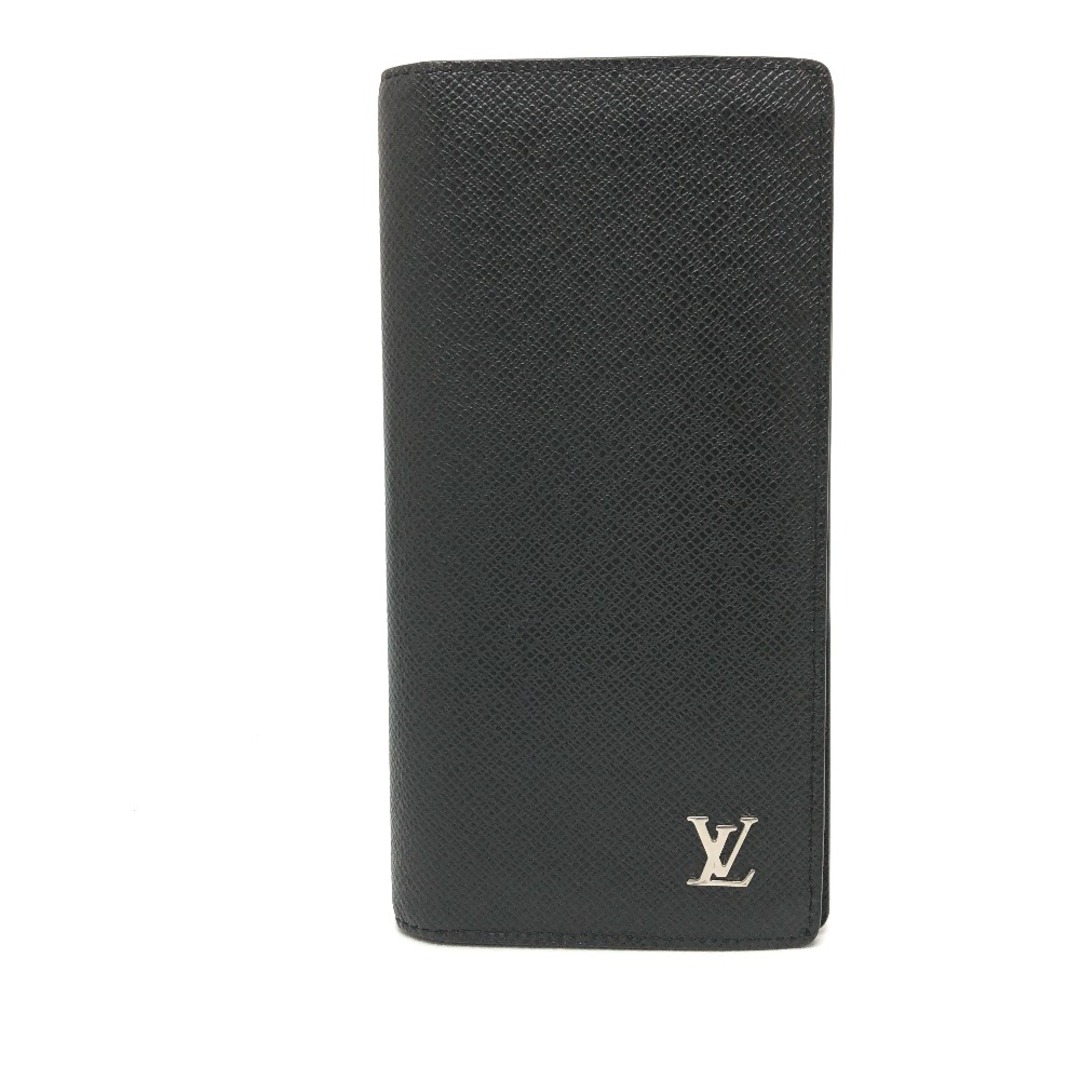 LOUIS VUITTON(ルイヴィトン)のルイヴィトン LOUIS VUITTON ポルトフォイユ・ブラザ M30285 長財布 タイガレザー ブラック メンズのファッション小物(長財布)の商品写真