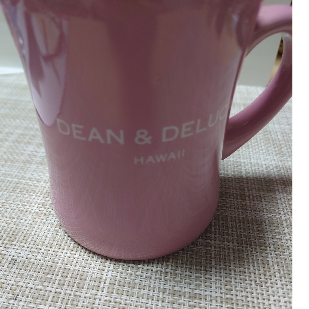 DEAN & DELUCA(ディーンアンドデルーカ)の即日発送【新品・未使用】DEAN&DELUCA ハワイ限定  マグカップ ピンク インテリア/住まい/日用品のキッチン/食器(グラス/カップ)の商品写真