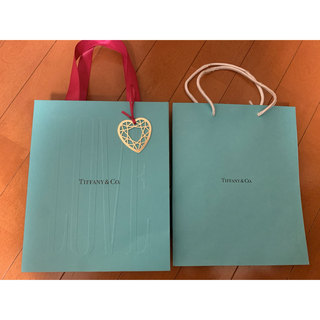 ティファニー(Tiffany & Co.)の【美品】Tiffany & Co ティファニー　ホワイトデー限定　ショップ袋(ショップ袋)