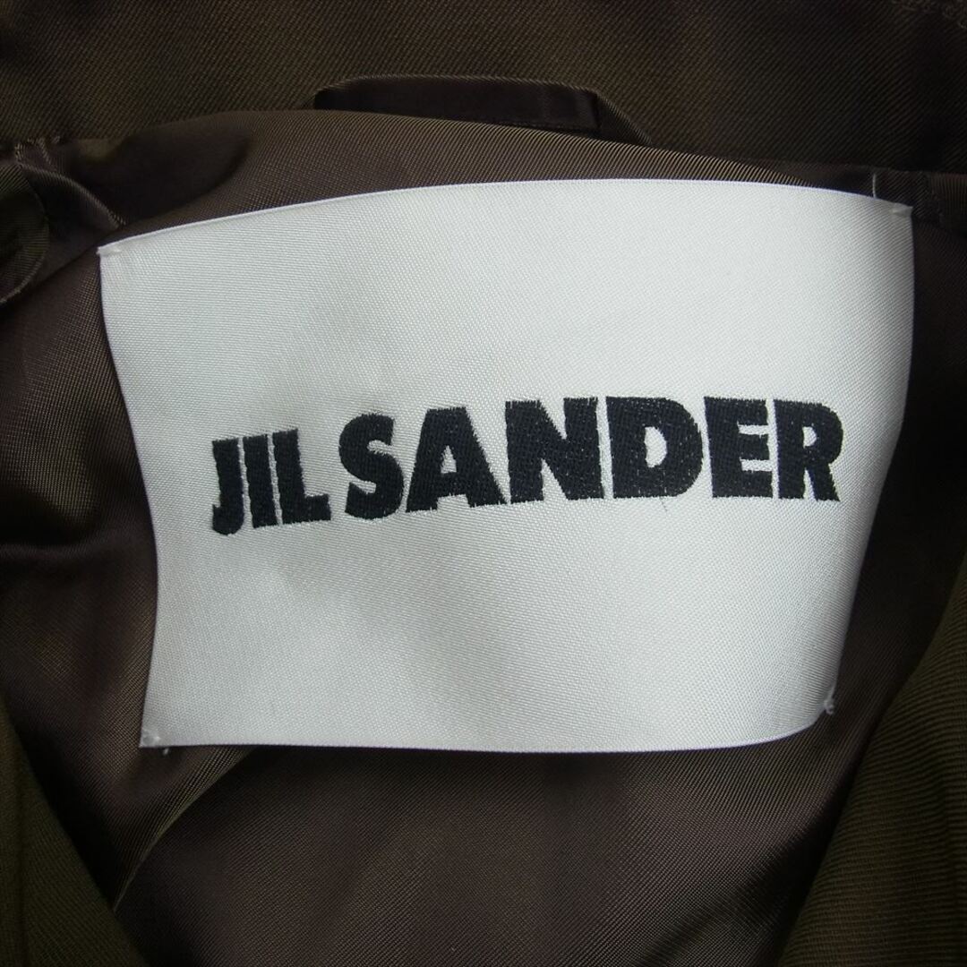Jil Sander(ジルサンダー)のJIL SANDER ジルサンダー 20AW JSMR421202MR20150002 国内正規品 イタリア製 WOOL ウールギャバジン シャツ ジャケット 50【中古】 メンズのジャケット/アウター(その他)の商品写真