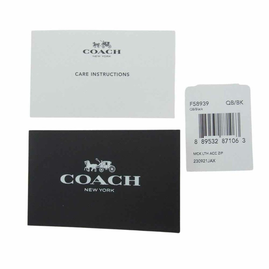 COACH(コーチ)のCOACH コーチ ウォレット DISNEY ディズニー ミッキーマウス ラウンドファスナー ウォレット 財布 ブラック系【中古】 メンズのファッション小物(長財布)の商品写真