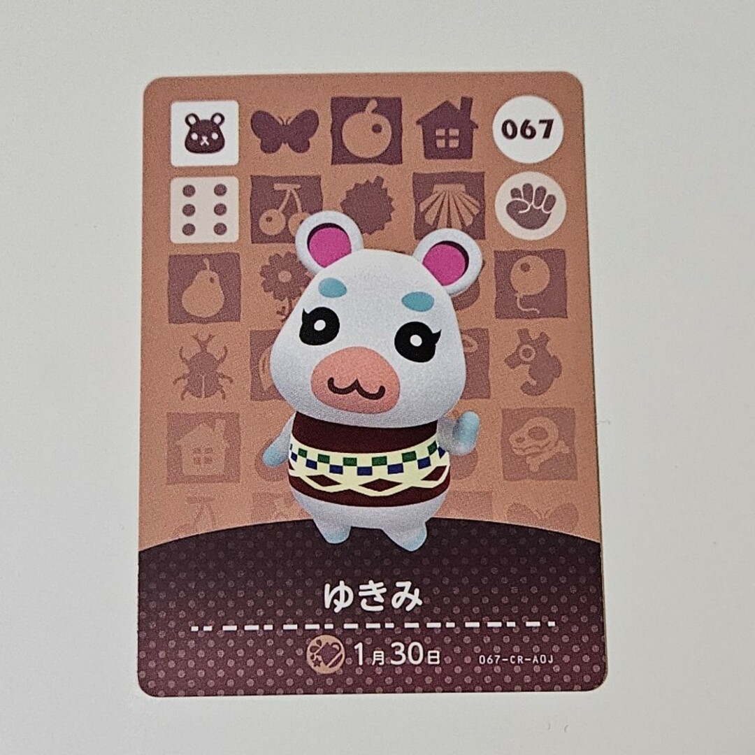 任天堂(ニンテンドウ)のゆきみ amiibo カード エンタメ/ホビーのアニメグッズ(カード)の商品写真