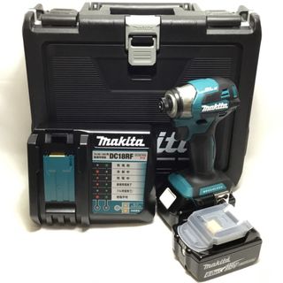 マキタ(Makita)のΘΘMAKITA マキタ インパクトドライバ 18v 未使用品 付属品完備 12 TD173DRGX ブルー(その他)