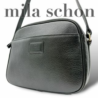 ミラショーン(mila schon)のN055.mila schon ミラショーン ショルダーバッグ ブラック(ショルダーバッグ)