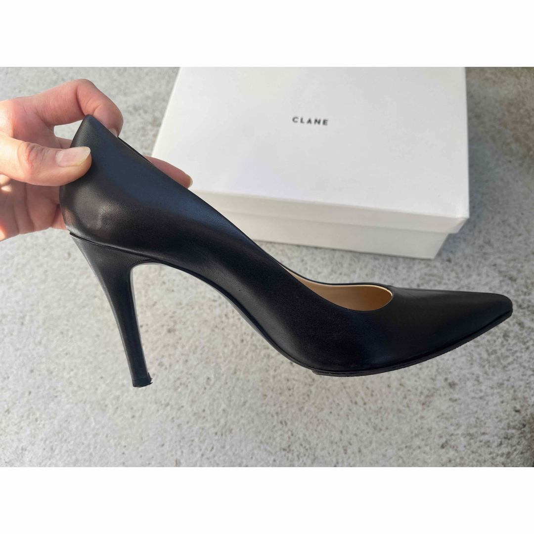 CLANE - クラネ 完売希少品 定価42900円 CENTERLINEPUMPS 裏張り済みの CLANE - クラネ 完売希少品 定価42900円 CENTERLINEPUMPS 裏張り済みの