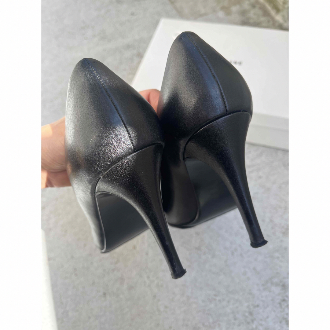 CLANE(クラネ)のクラネ　完売希少品　定価42900円　CENTERLINEPUMPS 裏張り済み レディースの靴/シューズ(ハイヒール/パンプス)の商品写真