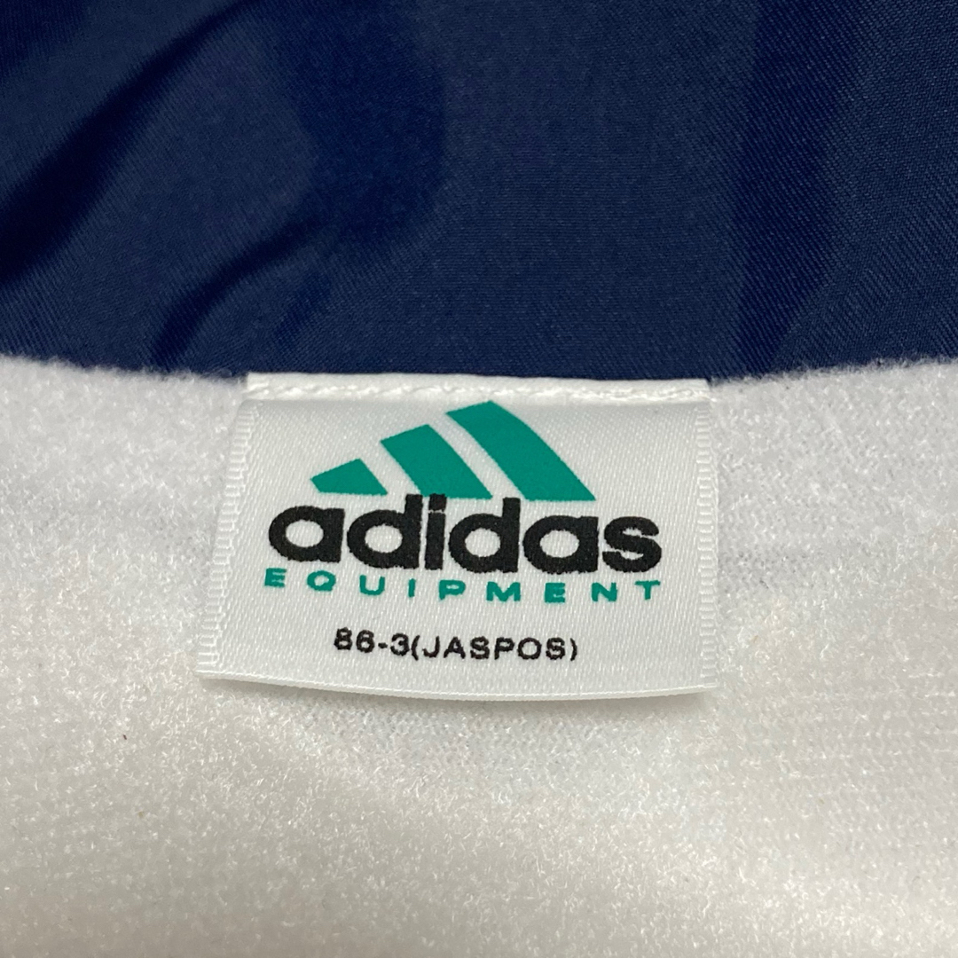 adidas(アディダス)の90s adidas EQUIPMENT  ハーフジップ ナイロン プルオーバー メンズのジャケット/アウター(ナイロンジャケット)の商品写真