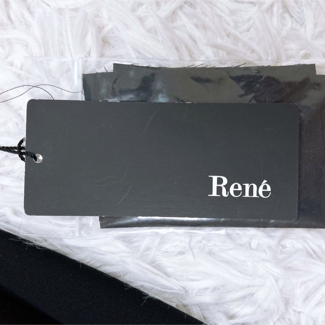 René(ルネ)の【美品✨】Rene ルネ スカート 黒 7号 34 5号 32 レディースのスカート(ひざ丈スカート)の商品写真