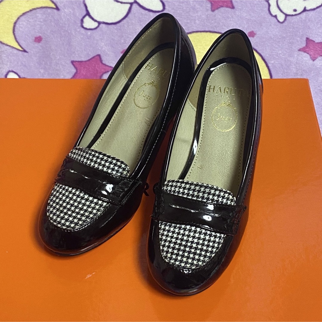 HARUTA(ハルタ)のVIS 【Juze×HARUTA】ヒールローファー レディースの靴/シューズ(ローファー/革靴)の商品写真