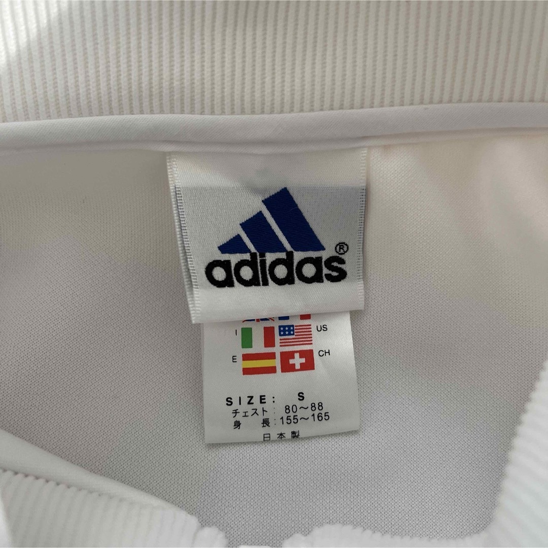 adidas(アディダス)の美品 90’s adidas トラックジャケット ワンポイント 大きめS メンズのトップス(ジャージ)の商品写真