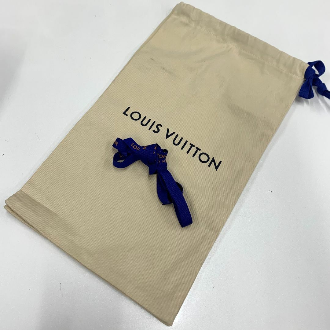 LOUIS VUITTON(ルイヴィトン)の8756 ヴィトン ニーナライン ファブリック アンクルチェーン バレエシューズ レディースの靴/シューズ(バレエシューズ)の商品写真