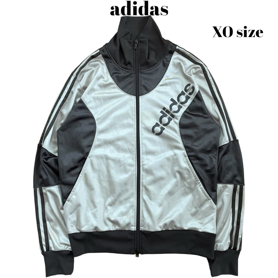 adidas(アディダス)の希少 00’s adidas トラックジャケット 光沢 常田大希 テック Y2K メンズのトップス(ジャージ)の商品写真