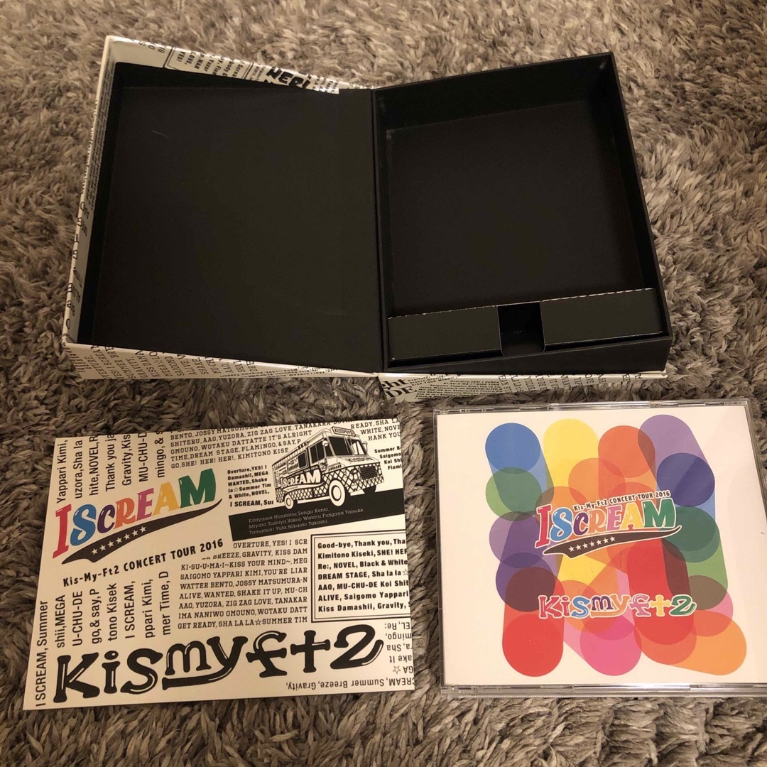 Kis-My-Ft2(キスマイフットツー)のキスマイKis-My-Ft2CONCERT TOUR2016 I SCREAM エンタメ/ホビーのDVD/ブルーレイ(アイドル)の商品写真