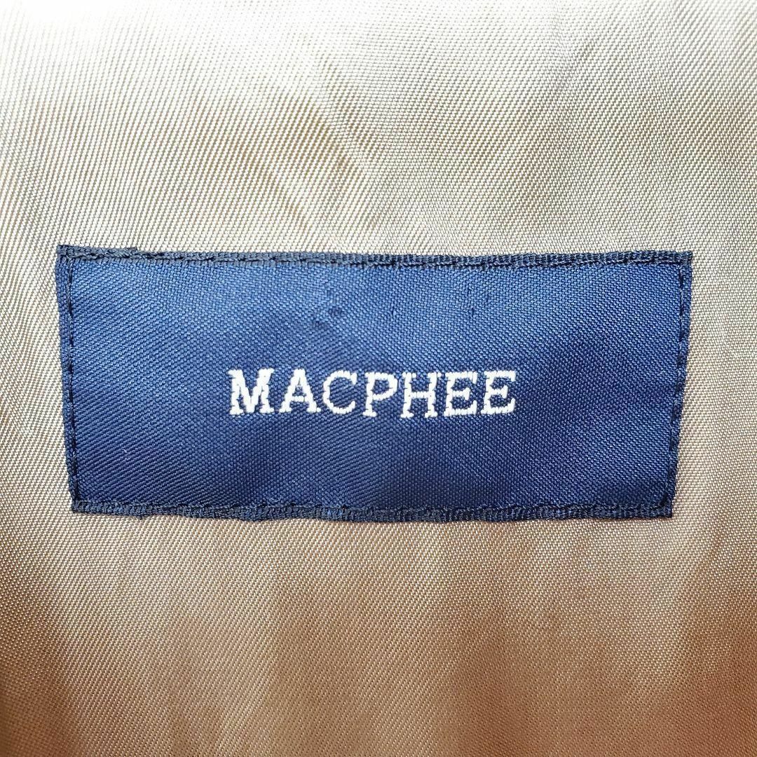 MACPHEE(マカフィー)のMACPHEEブラウン３８サイズロングコート金ボタン その他のその他(その他)の商品写真