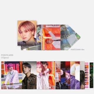 NCT127トレカ ヘチャン sticker スペシャル ポストカード ブック(K-POP/アジア)