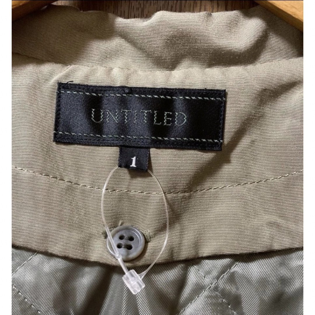 UNTITLED(アンタイトル)のUNTITLED スプリングコート　トレンチコート　フーデットコート　ワールド レディースのジャケット/アウター(トレンチコート)の商品写真