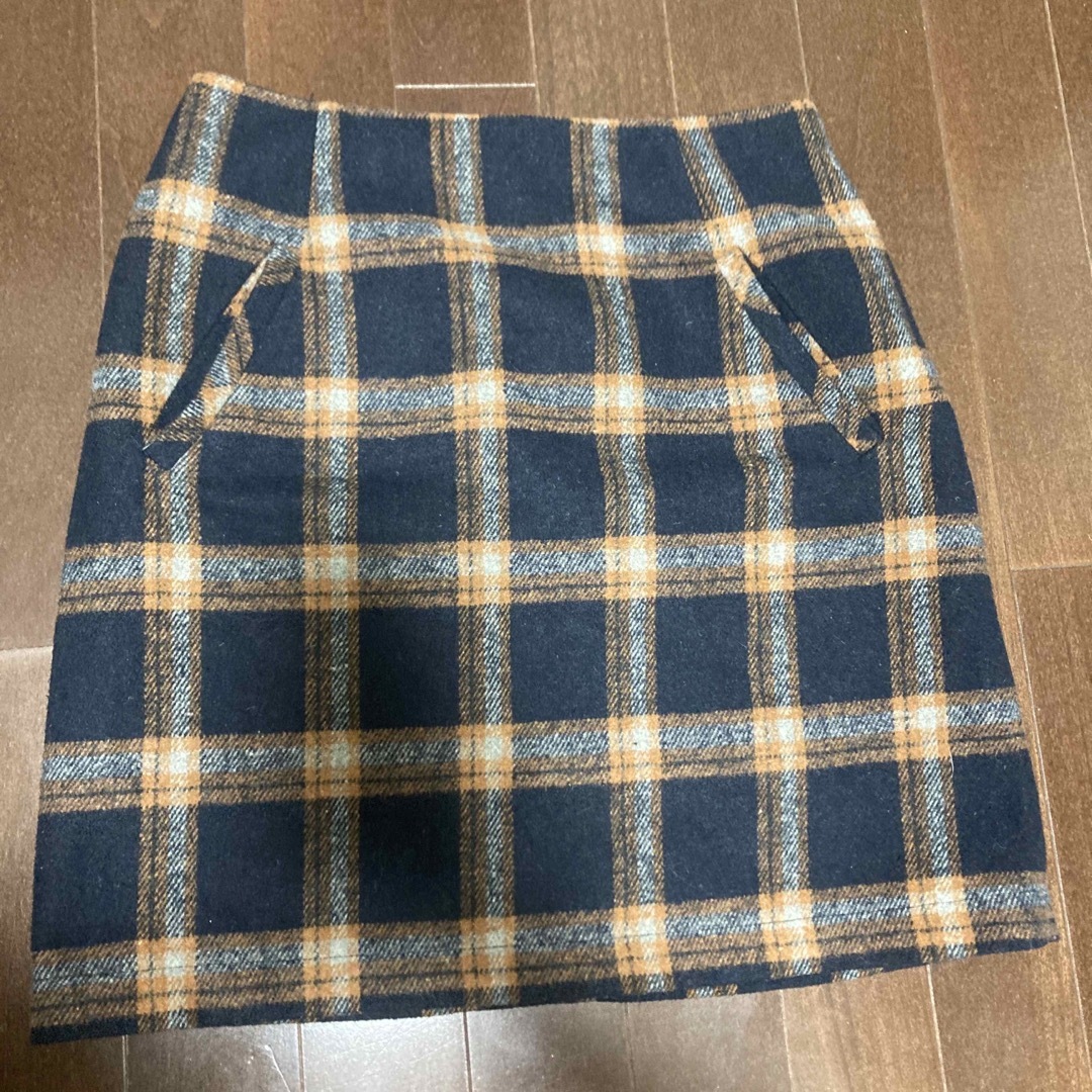 しまむら(シマムラ)のしまむら Plechur Ciel チェックスカート Ｍサイズ レディースのスカート(ひざ丈スカート)の商品写真