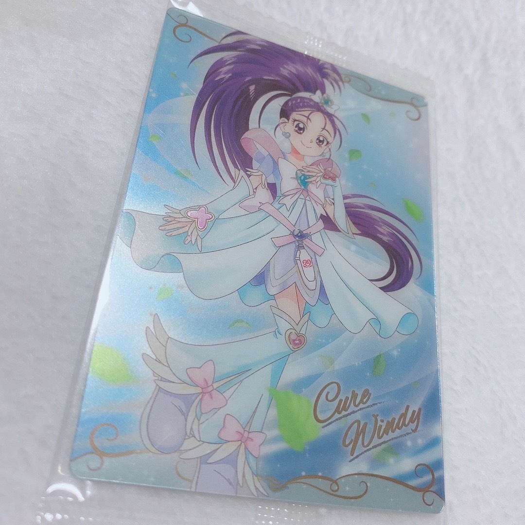 キュアウィンディ 美翔舞 SRウエハースカード エンタメ/ホビーのアニメグッズ(カード)の商品写真
