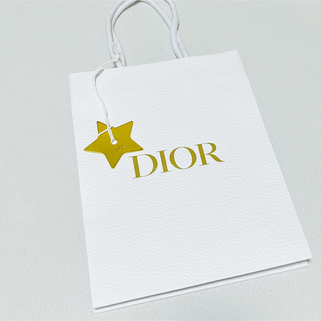 Dior(ディオール)の【🛳️ベリッシマ様 専用】Diorショッパー　スターチャーム付き×2 レディースのバッグ(ショップ袋)の商品写真