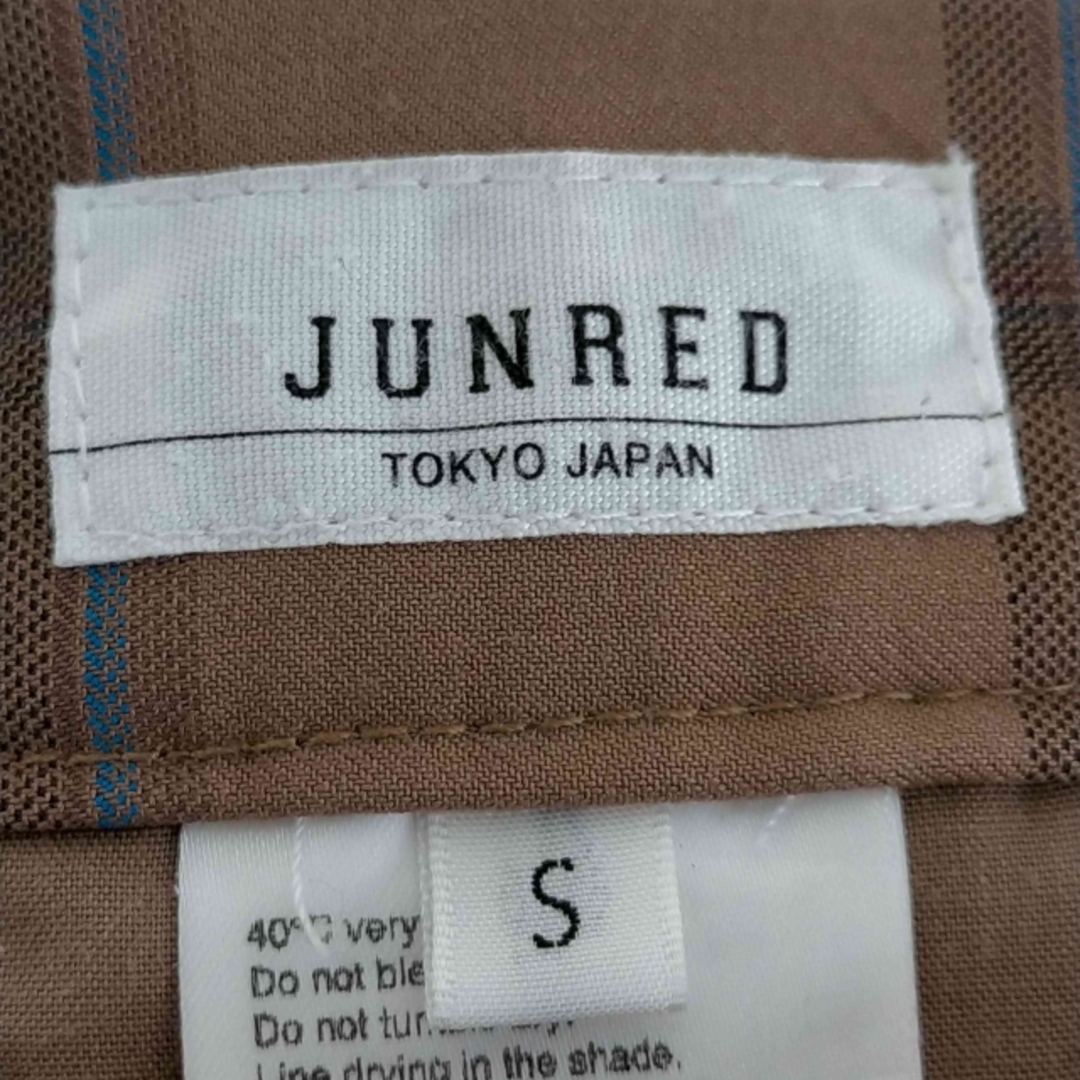 JUNRED(ジュンレッド)のJUNRed(ジュンレッド) チェック柄タックワイドパンツ メンズ パンツ メンズのパンツ(その他)の商品写真