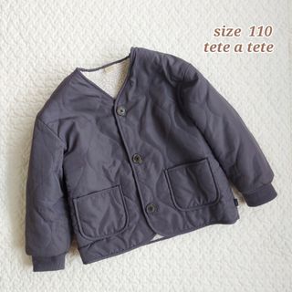 テータテート(tete a tete)のテータテート ✿ キルティングジャケット アウター 110(ジャケット/上着)