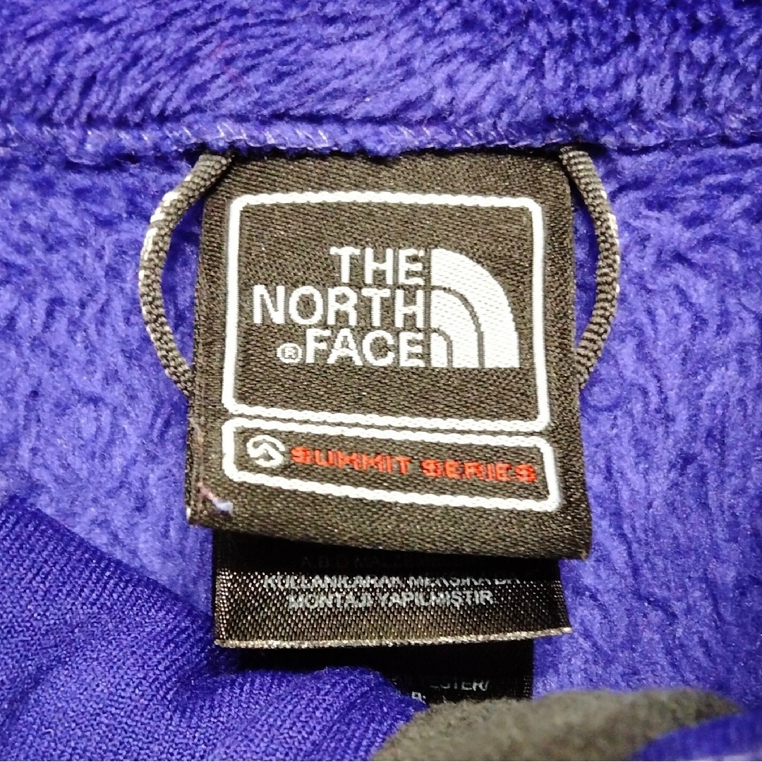 THE NORTH FACE(ザノースフェイス)のTHE NORTH FACE フリース ジップアップ ジャケット ブルーL レディースのジャケット/アウター(ブルゾン)の商品写真