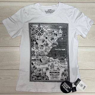 ムーミン(MOOMIN)のムーミン Moomin Ｔシャツ レディース Ｓサイズ(Tシャツ(半袖/袖なし))