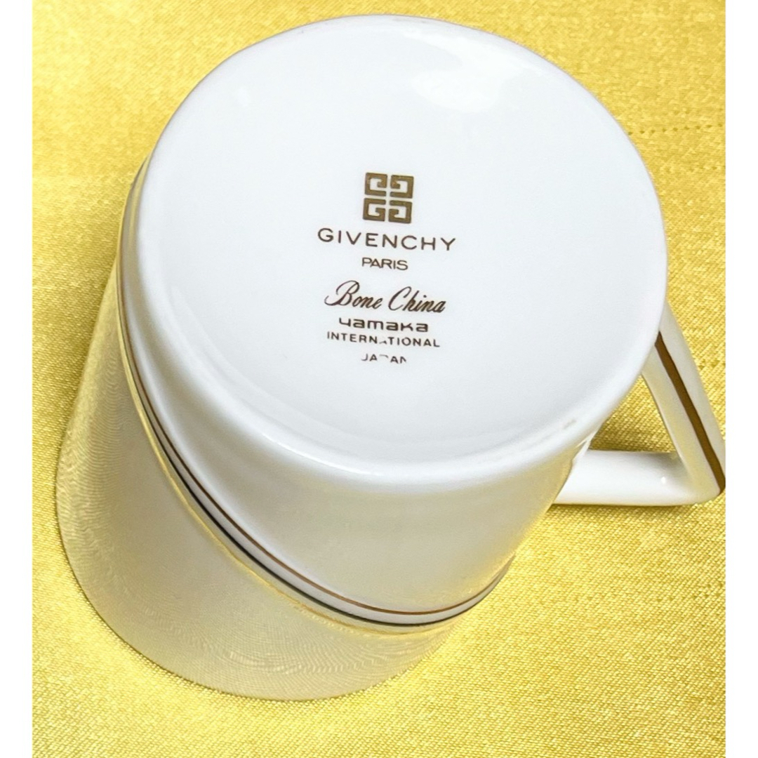 GIVENCHY(ジバンシィ)の★☆【未使用】GIVENCHY ジバンシーペアコーヒーカップ・ソーサーセット☆★ インテリア/住まい/日用品のキッチン/食器(グラス/カップ)の商品写真