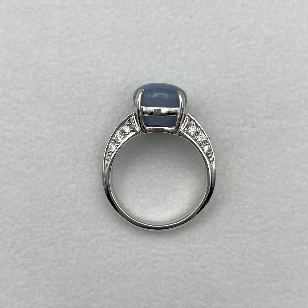 pt900 スターサファイア10.77ct ダイヤ0.57ct リング レディースのアクセサリー(リング(指輪))の商品写真