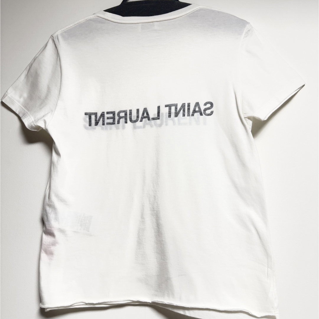 Saint Laurent(サンローラン)のサンローラン リバースロゴTシャツ レディースのトップス(Tシャツ(半袖/袖なし))の商品写真