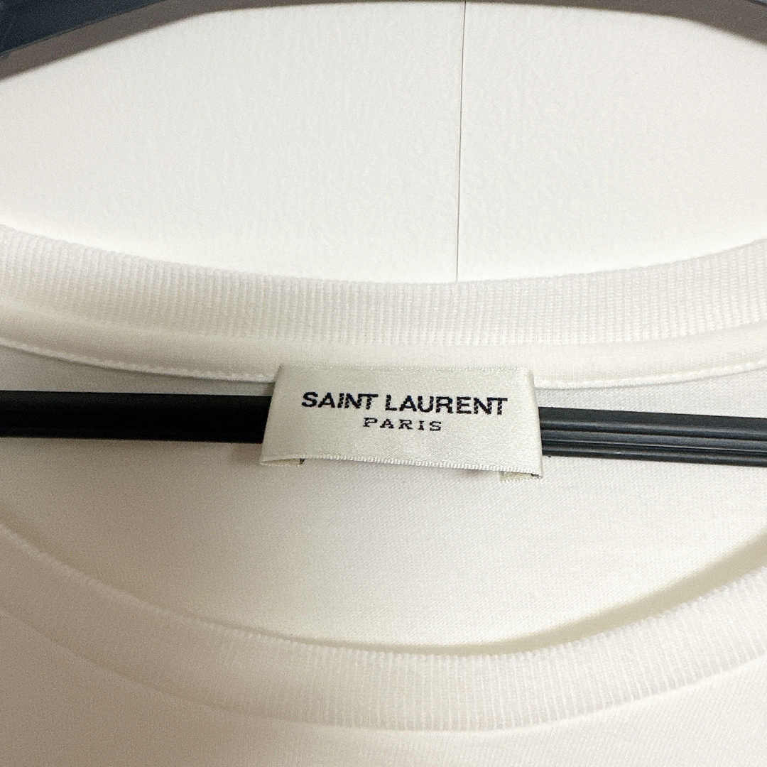 Saint Laurent(サンローラン)のサンローラン リバースロゴTシャツ レディースのトップス(Tシャツ(半袖/袖なし))の商品写真