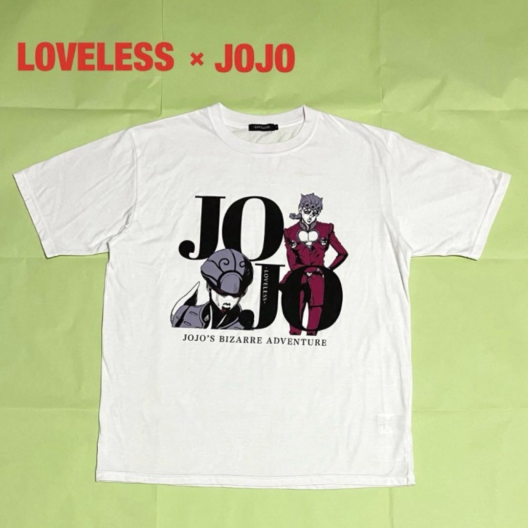 LOVELESS(ラブレス)のLOVELESS×JOJO　コラボTシャツ　ジョルノ・ジョバァーナ　15周年記念 メンズのトップス(Tシャツ/カットソー(半袖/袖なし))の商品写真