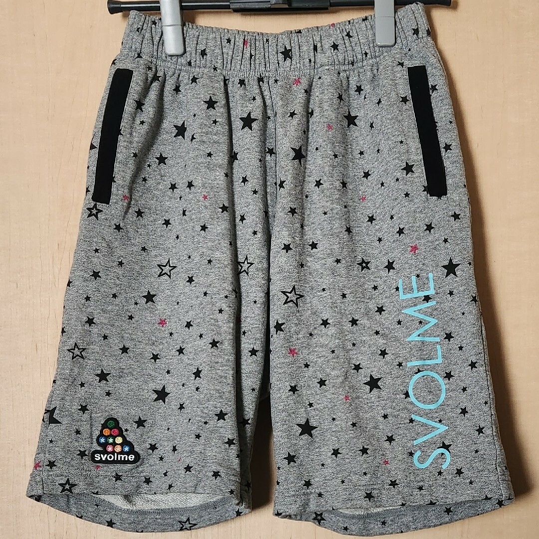 Svolme(スボルメ)のスボルメ 星柄Ｔシャツ(M)＆ハーフパンツ(S) セット used パンツ美品 スポーツ/アウトドアのサッカー/フットサル(ウェア)の商品写真