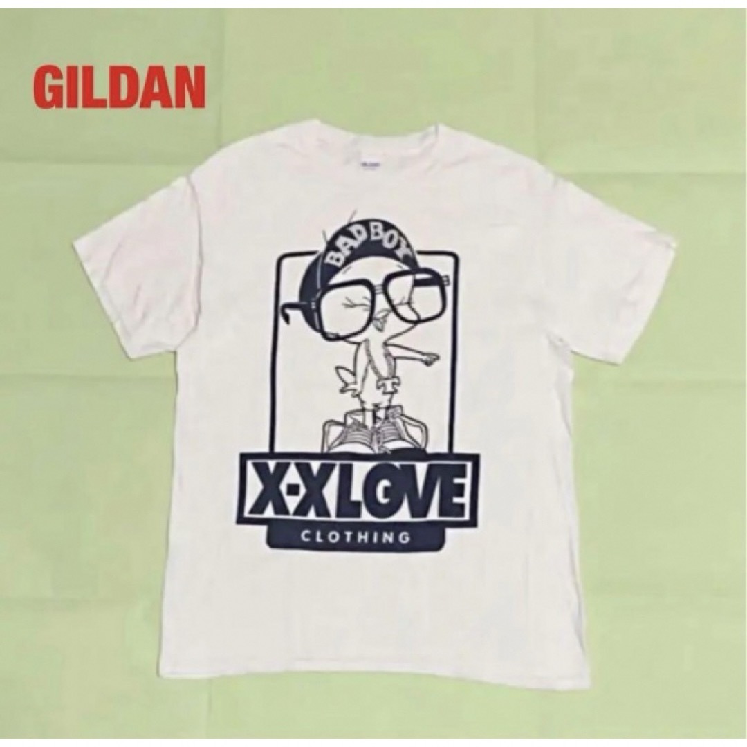 GILDAN(ギルタン)の【人気】GILDAN　ギルダン　プリントTシャツ　トゥイーティー　ボックスロゴ メンズのトップス(Tシャツ/カットソー(半袖/袖なし))の商品写真